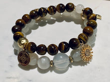 Load image into Gallery viewer, TIGER EYE - The Stone of Willpower, 10mm