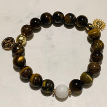 Load image into Gallery viewer, TIGER EYE - The Stone of Willpower, 10mm
