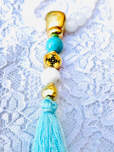 Load image into Gallery viewer, MALA - White Jade for Balance, Turquoise for Self Expresssion