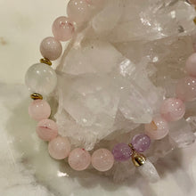 Load image into Gallery viewer, ROSE QUARTZ - The Stone of Love, 8 mm