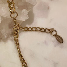 Load image into Gallery viewer, "GRACE" 18K GOLD Plated on 304 Steinless Steel, Diamond Cut Cuban Link Chain Necklace, Length: 40,0 cm/ Width: 1.0 cm