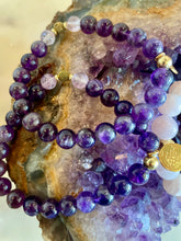 Load image into Gallery viewer, AMETHYST Queen - The stone of Abundance, Wealth and Health, 8mm