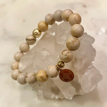 Load image into Gallery viewer, NATURAL HuBei Turquoise - The Stone of Purification and Calmness, 10mm