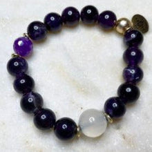 Load image into Gallery viewer, AMETHYST - The stone of Wealth & Health, 10mm