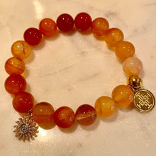 Load image into Gallery viewer, CARNELIAN - The Stone of Energy & Courage, 10mm