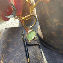 Load image into Gallery viewer, CITRINE KEY RING/PURSE CHARM (NØKKELRING)