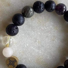 Load image into Gallery viewer, LAVA WITH POWERFUL FRIENDS - The Stone of Fulfullment, 10mm