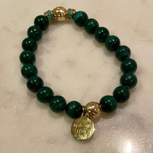 Load image into Gallery viewer, MALACHITE - The Stone of Transformation, 8mm