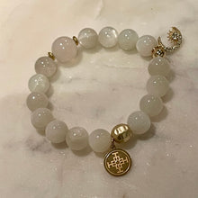 Load image into Gallery viewer, NATURAL WHITE MOONSTONE - The Goddess Stone, 10mm
