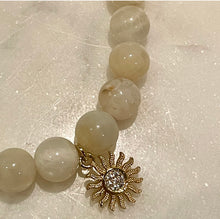 Load image into Gallery viewer, NATURAL CREME MOONSTONE - The Goddess Stone, 8mm