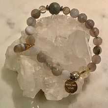 Load image into Gallery viewer, NATURAL STRIPED AGATE The Stone of Success, 8mm Faceted