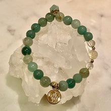 Load image into Gallery viewer, GREEN AVENTURINE EXCLUSIVE - The Stone of Wealth, Opportunites & Mature Love 8mm