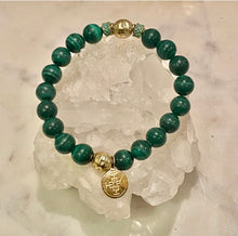 Load image into Gallery viewer, MALACHITE - The Stone of Transformation, 8mm