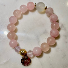 Load image into Gallery viewer, ROSE QUARTZ - The Stone of Love, 10mm
