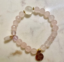 Load image into Gallery viewer, ROSE QUARTZ - The Stone of Love, 8 mm Faceted