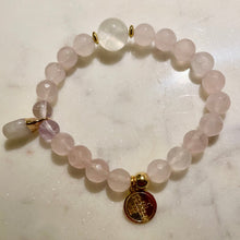 Load image into Gallery viewer, ROSE QUARTZ - The Stone of Love, 8 mm Faceted