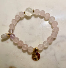 Load image into Gallery viewer, ROSE QUARTZ - The Stone of Love, 8 mm Faceted