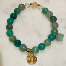 Load image into Gallery viewer, GREEN AVENTURINE EXCLUSIVE - The Stone of Wealth, Opportunites & Mature Love 8mm
