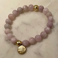 Load image into Gallery viewer, KUNZITE - The Stone of Feminine Energies Stone, 8mm