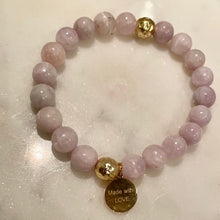 Load image into Gallery viewer, KUNZITE - The Stone of Feminine Energies Stone, 8mm