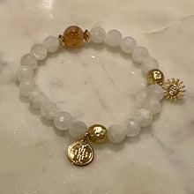 Load image into Gallery viewer, NATURAL Exclusive MOONSTONE - The Goddess Stone, 8mm
